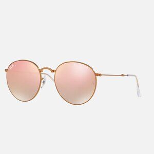 Ray-Ban RB3532 Round Metal Folding Sunglasses